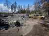 A fire-destroyed property registered to Gabriel Wortman at 200 Portapique Beach Road is seen in Portapique, N.S. on Friday, May 8, 2020. THE CANADIAN PRESS/Andrew Vaughan