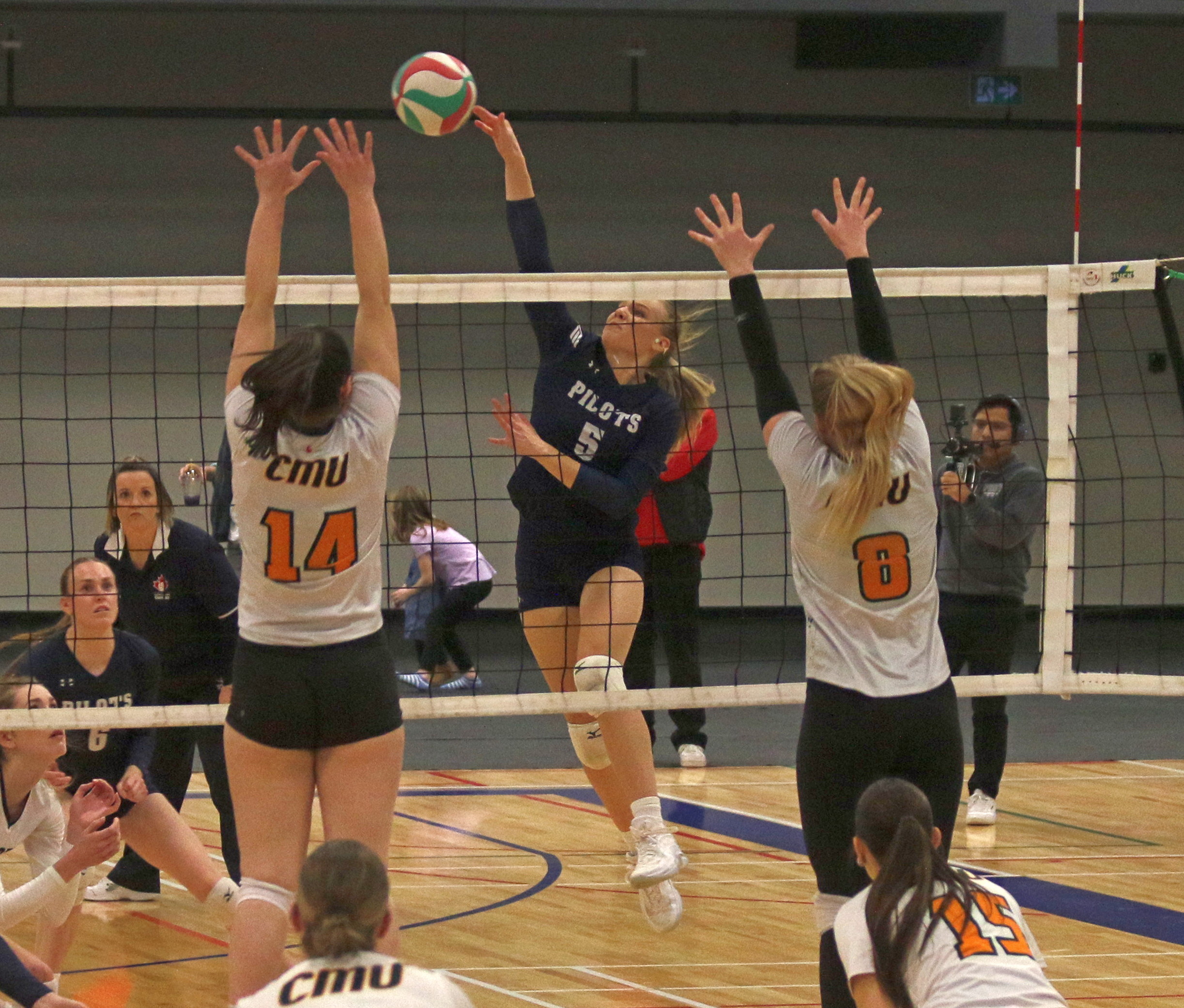 MCAC Volleyball Provincials Coming To Niverville The Carillon   5 Hitting 