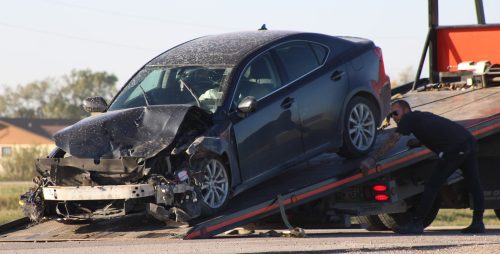 GREG VANDERMEULEN THE CARILLON 

Injuries resulting from a crash on Highway 12 at the intersection of Provincial Road 311 on Sept. 26 did not appear to be life threatening according to RCMP.