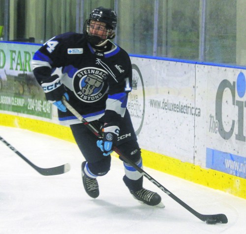 Reece Gault is one of four MJHL players who have committed to Northern Michigan University this season. (Cassidy Dankochik The Carillon)