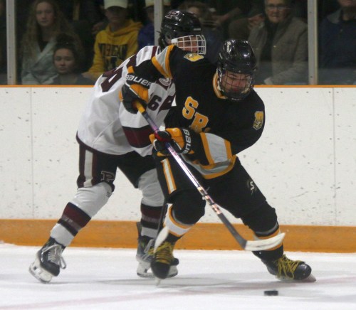 The Sabres are 3-2 heading into the week's action, which included a game after press time Nov. 13 and their home tournament, which is set for Nov. 15-16. (Cassidy Dankochik The Carillon)